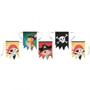 Ruedelafete Guirlande fanions carton coco le pirate 6m - chalayer 000752200000099