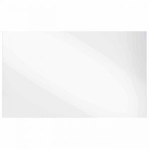 VidaXL Miroir mural en verre tremp&eacute; - 100x60 cm - Verre tremp&eacute; - Design sans cadre - Mousse EVA - Usage int&eacute;rieur