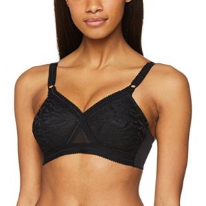 Image de PLAYTEX Cœur Croisé - Soutien-Gorge Emboîtant - Femme - Noir - 90D