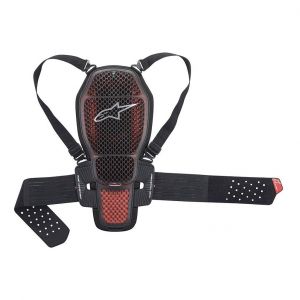 Image de Alpinestars Protections corps Nucleon Kr 1 Cell - Transparent / Smoke Red / Black - Taille M