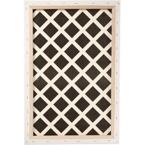 Creotime Carton toilé ArtistLine, dim. 40x60 cm, prof. 1,7 cm, 1 pièce, blanc