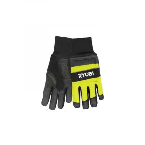 Ryobi Gants anti-coupures 24 m/s (catégorie 2) pour tronçonneuses - taille L - RAC258L
