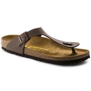 Image de Birkenstock Gizeh - Tongs mixte adulte - Nubuk Mocca - 42 EU