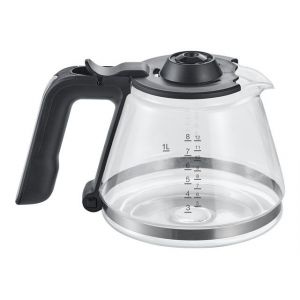 Severin 5760 cafetière filtre "Café Caprice" -1450 W - 1.2L - 5 programmes - arrêt automatique - inox brossé noir