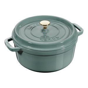 Staub La Cocotte Cocotte 24 cm, Rond(e), Eucalyptus, Fonte
