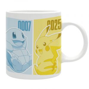 Pokemon - Mug - 320 ml - Pikachu & Kanto Starters