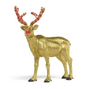 Schleich Renne doré d'anniversaire