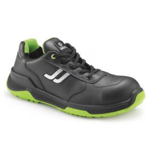 Jallatte Chaussures de sécurité mixtes Jallate Jalnature S3 - Noir et vert - Taille 42