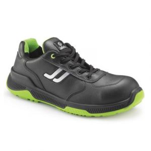 Jallatte Chaussures de sécurité mixtes Jallate Jalnature S3 - Noir et vert - Taille 42