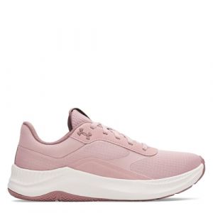 Under Armour UA W Aurora 3 – Rose Tourmaline/Blanc Sommet/Marron brumisateur – 37, Tourmaline Pink Summit White Maroon Mist, 37.5 EU