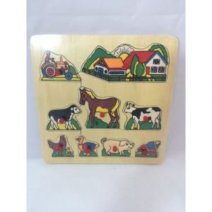 Easykado Puzzle En Bois 19x19 Cm