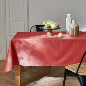 Image de Nydel Nappe Rouge en Coton SAVANE