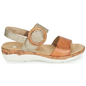 Remonte R6853, Sandale Femme, Argile métallique Noccia 90, 40 EU