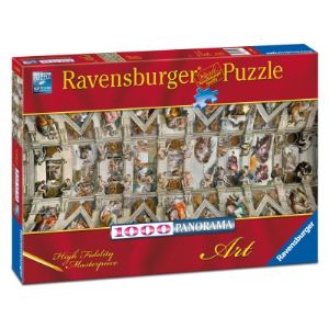 Image de Ravensburger Puzzle panoramique : Chapelle Sixtine 1000 pièces