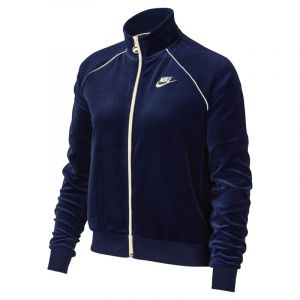 Nike Veste de survêtement en velours Sportswear pour Femme - Bleu - Couleur Bleu - Taille M