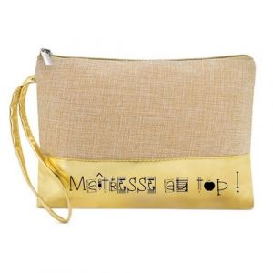 Poc tte Trousse Dore Maquillage Stylo Poc tte Trousse maitresse au Top