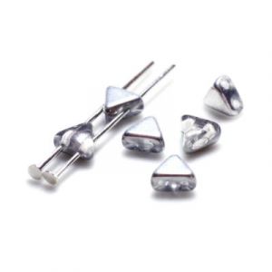 Les perles par Puca : DIY - Kh&eacute;ops 6mm - 10g - Crystal CAL Silver