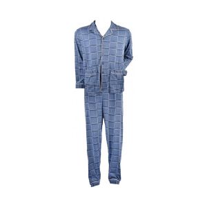 Pyjama Ouvert Boutonne Eco 2842 Marine