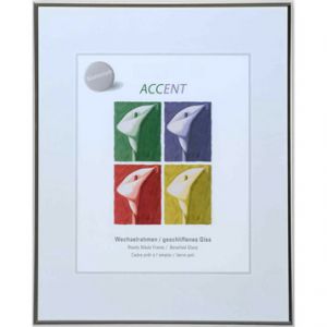 Image de Nielsen design 859957 - Cadre aluminium Accent 21 x 29,7 cm