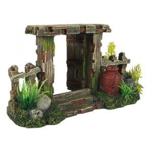 Ebi Décor Clôture avec portique - 19x8x10,5 cm - Pour aquarium