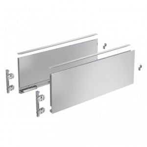 Hettich Kit tiroir casserolier AvanTech YOU - hauteur 187 mm - L350 mm - Argent