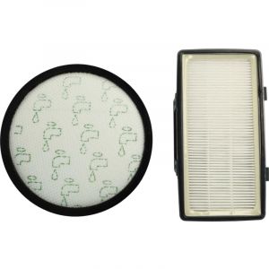 Vhbw Lot de 2 filtres compatible avec Rowenta Silence Force Animal Care Pro RO6477EA aspirateur - filtre pré-moteur, filtre EPA