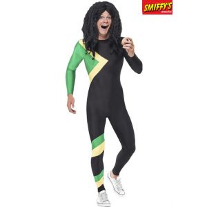 Smiffy's 21389M Déguisement Homme Héros Jamaïcain, Noir, Taille M