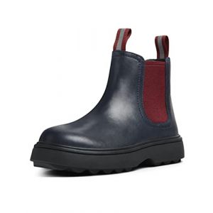 Camper Bottines Norte cuir Bleu - Couleur Bleu - Taille 29
