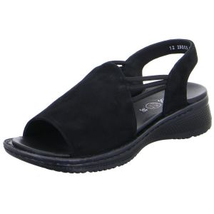 Image de Ara Femme Hawaii Sandale, Noir, 36 EU
