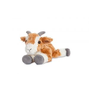 Image de Aurora World 73903 Mini-Peluche, Blanc, Orange et Gris