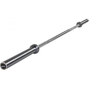 Tunturi Barre de Crossfit Olympique pour Femme, 15kg, 201cm, Poignée de 25mm