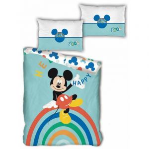 Housse de Couette Disney Mickey microfibre duvet cover bed 90cm - - - Ocio Stock