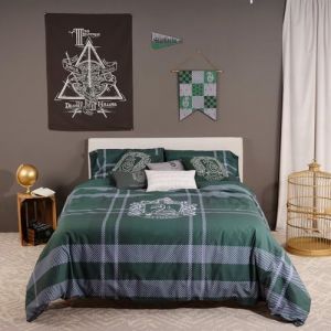 Nordic cover Harry Potter Slytherin Multicolour 175 Threads 240 x 220 cm King size