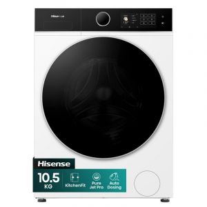 Image de Hisense Lavadora WF5I1045BWQ Carga Frontal 10,5Kg 1400rpm A Blanca Wifi Autodosificación