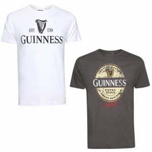 GUINNESS Ireland Hommes T-shirt Lot de 2 POMPK221MUL