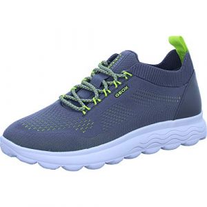 Geox U SPHERICA A, Basket Homme, Gris foncé, 40 EU