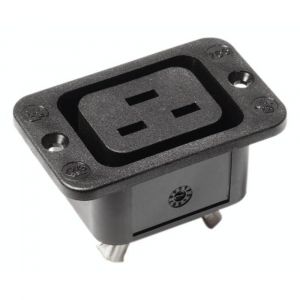 Bachmann Connecteur secteur 917.172 766 S&eacute;rie 766 Femelle Nbr total de p&ocirc;les: 2 16 A noir 1 pc(s)