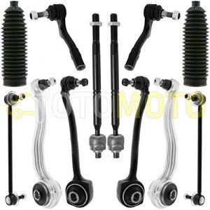 Kit bras de suspension avant compatible MERCEDES CLK W209 A209 C209 compos&eacute; de 12 pi&egrave;ces