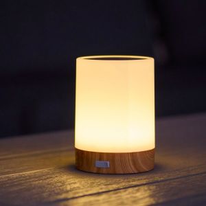 Lumisky Lot de 2 lampes de table sans fil blanc duolight