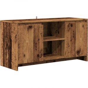 VidaXL Meuble tv vieux bois 102x37,5x52,5 cm bois d'ing&eacute;nierie