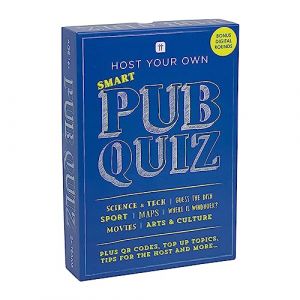 Talking Tables Pub Quiz Game Cards & Score Board Poster