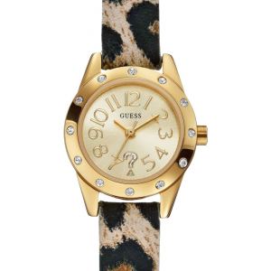 Image de Guess W0341L - Montre pour femme avec bracelet cuir