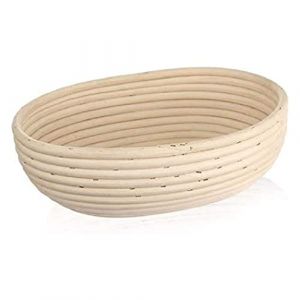 Panier en rotin pour la croissance du garage de pain de p&acirc;te &agrave; pain 1,5kg 28x22x9 cm
