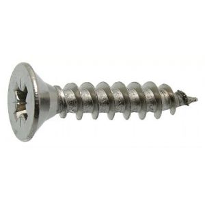 Image de Acton Vis bois tête fraisé PZ2 - Ø 4 mm - 35 mm - Inox - Boîte de 200 pièces -