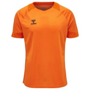 Image de Hummel T-shirt à Manches Courtes Lead Poly 152 cm Orange Tiger