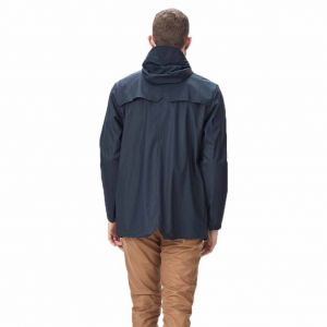 Rains Veste jacket bleu xs s