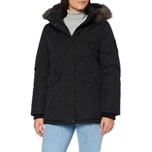 Image de Superdry Everest Parka Veste, Black, XS (Taille Fabricant:8) Femme