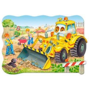 Image de Castorland Puzzle maxi Bulldozer en action 20 pièces