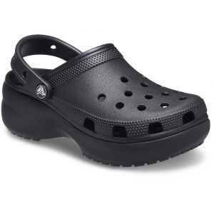 Image de Crocs Classic Platform Clog W, Sabot Femme, Black, 41 EU