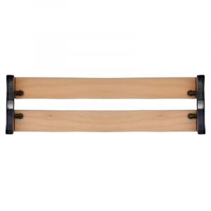 Lot de 2 Lattes 87,3 cm (873mm) largeur 38mm épaisseur 8mm avec 2 Embouts bilattes a Clipser, latte de lit, SCM Créations